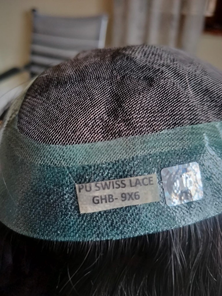 Breathable mesh hair patch construction